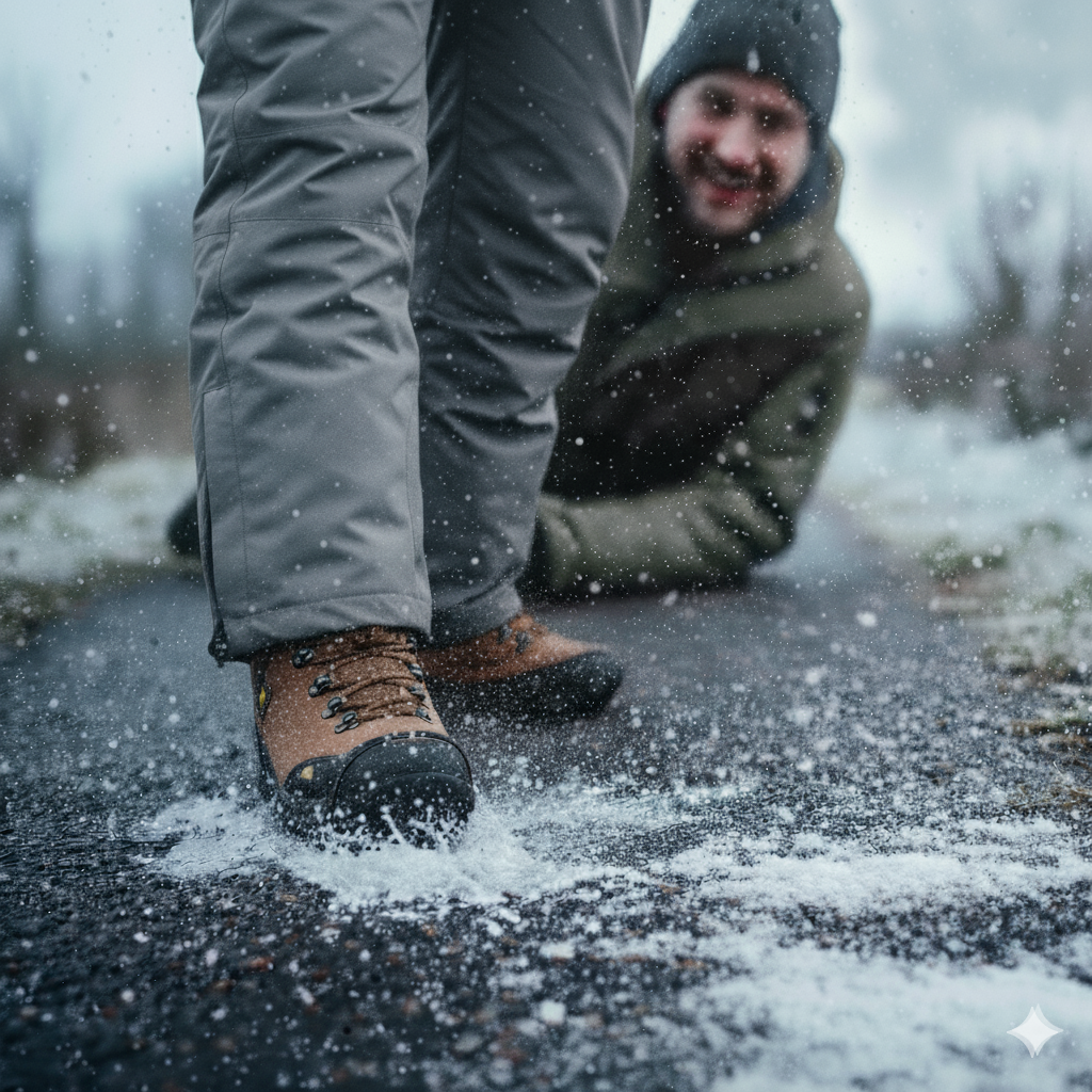 Walk Confidently on Ice & Snow - ProGrip™ Traction Cleats