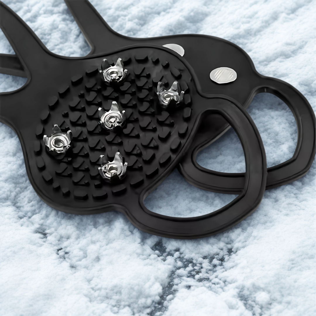 Anti slip ice gripper shoe grips designed to prevent slips and enhance safety on icy surfaces