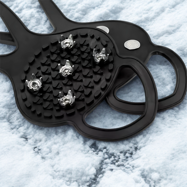 Anti slip ice gripper shoe grips designed to prevent slips and enhance safety on icy surfaces
