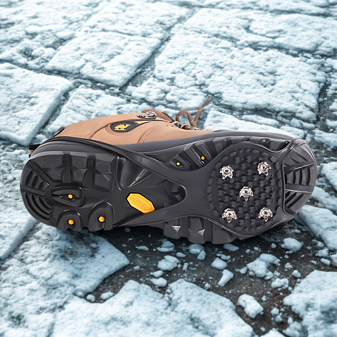 1 Pair TrekGrip Outdoor Anti-Slip Shoe Cover, Ice Gripper Spike for Shoes