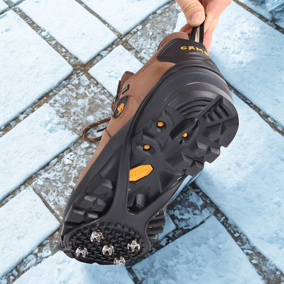 1 Pair TrekGrip Outdoor Anti-Slip Shoe Cover, Ice Gripper Spike for Shoes