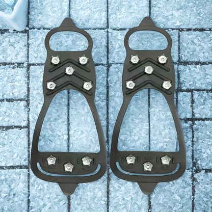 1 Pair TrekGrip Outdoor Anti-Slip Shoe Cover, Ice Gripper Spike for Shoes