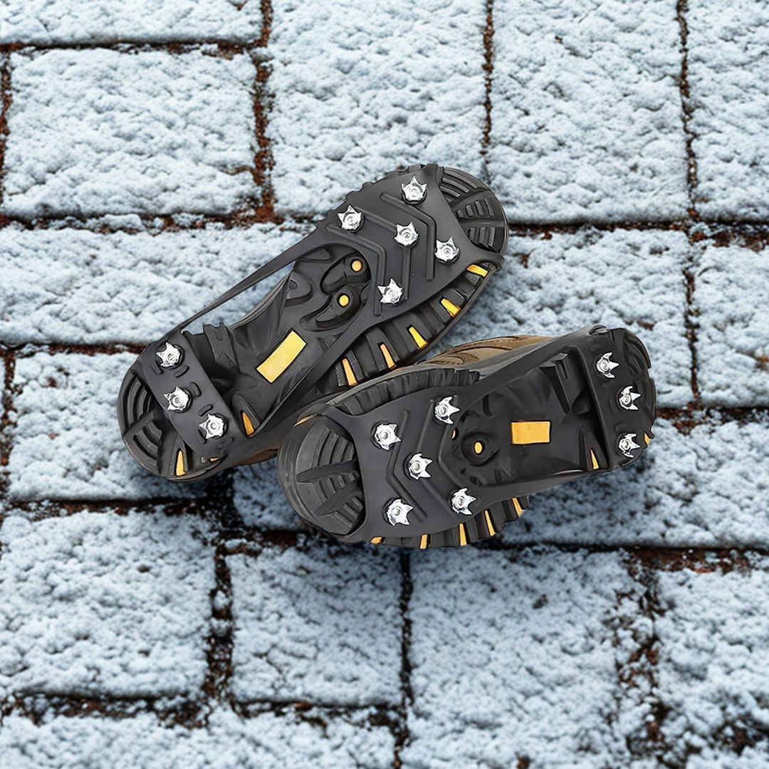 1 Pair TrekGrip Outdoor Anti-Slip Shoe Cover, Ice Gripper Spike for Shoes