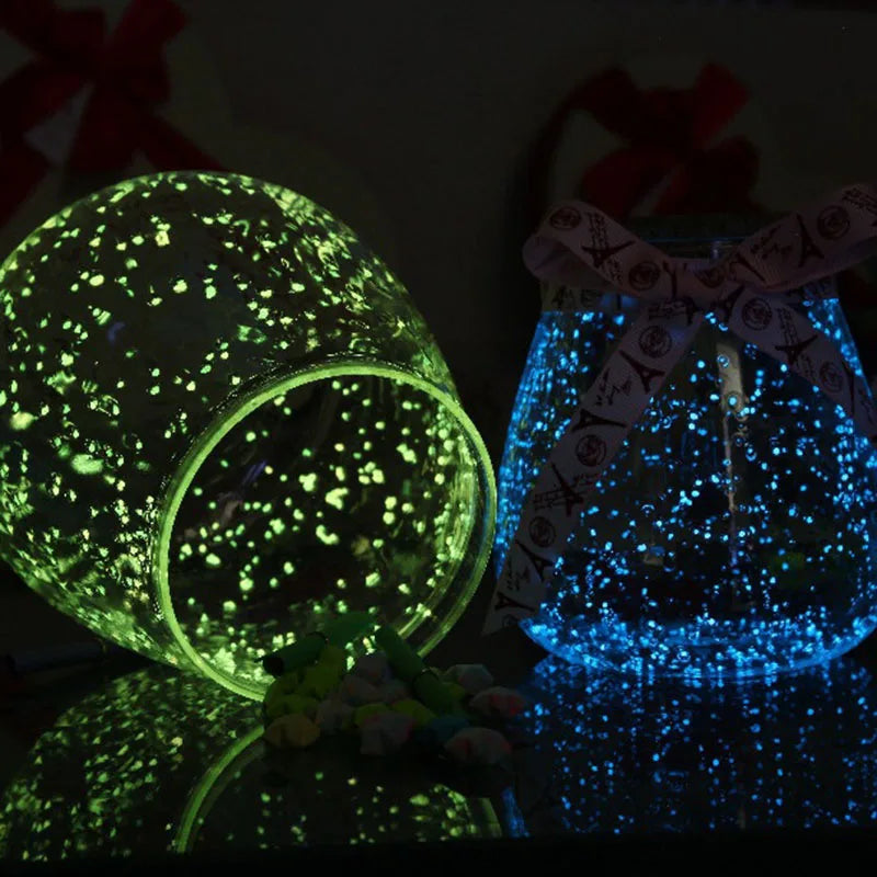 AuraGlow™ Pigment Powder: Premium Multi-Color Glow-in-the-Dark Pigment for DIY & Party Decor