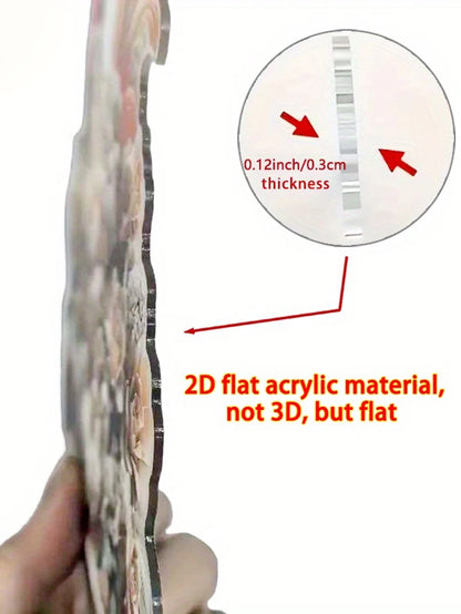 Jesus Tree of Life Acrylic Ornament Christian Desktop Decor