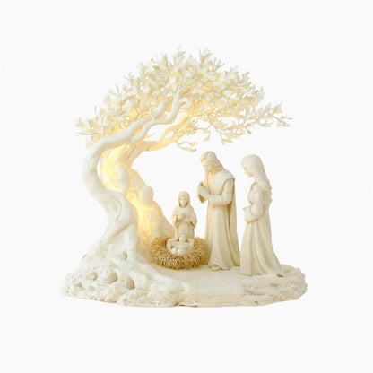 Jesus Tree of Life Acrylic Ornament Christian Desktop Decor