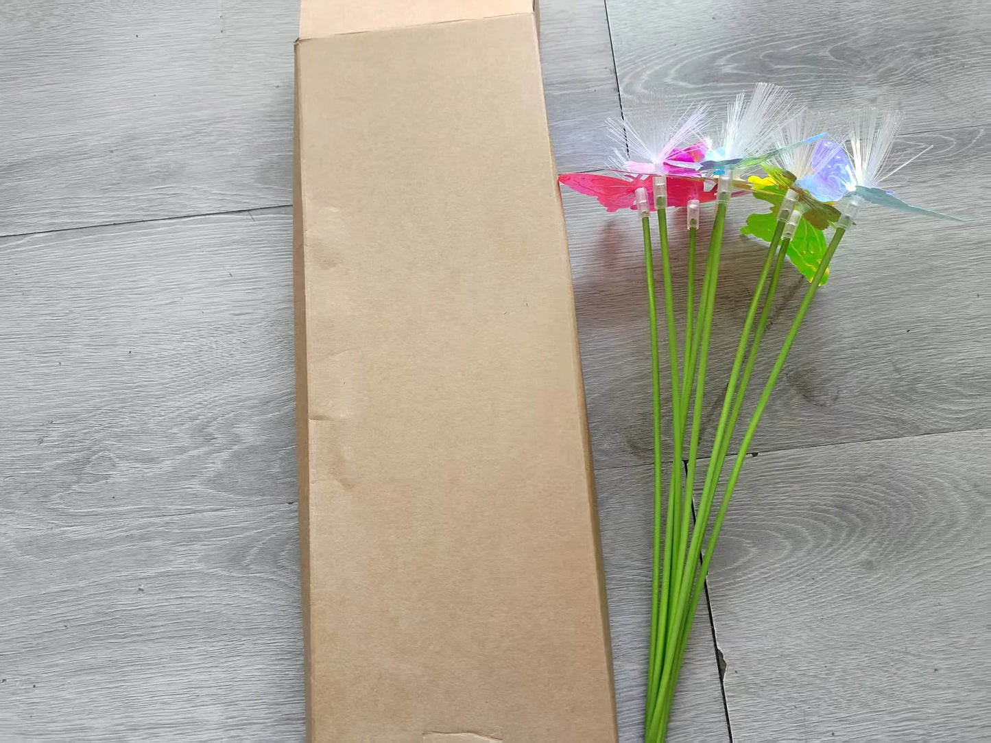 Magical Solar LED Butterfly Garden Stake Lights (Colorful)