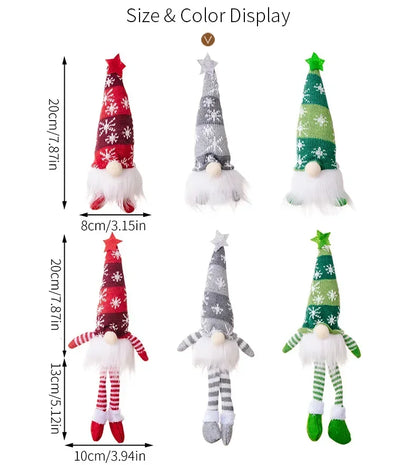 LED Light-Up Christmas Gnome Doll