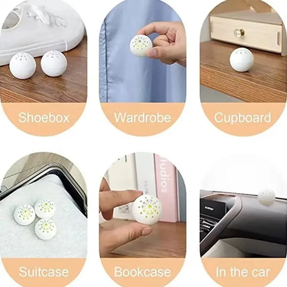 6PC Jasmine Scent Deodorant Balls