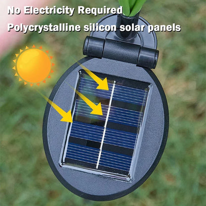 Magical Solar LED Butterfly Garden Stake Lights (Colorful)