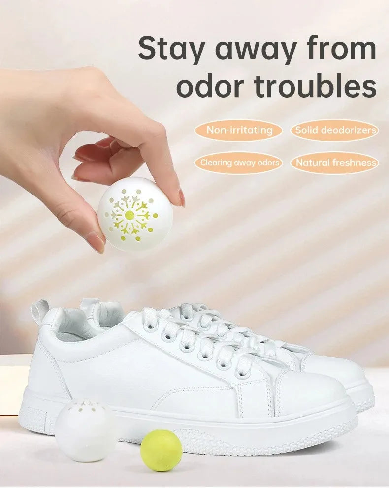6PC Jasmine Scent Deodorant Balls